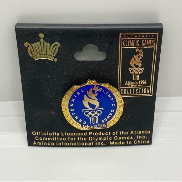 ATLANTA 1996 Olympic Pins Set of 3 Pins Vintage - Picture 6 of 7